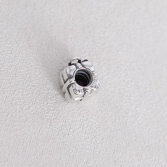Pandora Sterling Silver Present Gift Charm 790300 Authentic Retired Box Charm - Picture 5 of 6